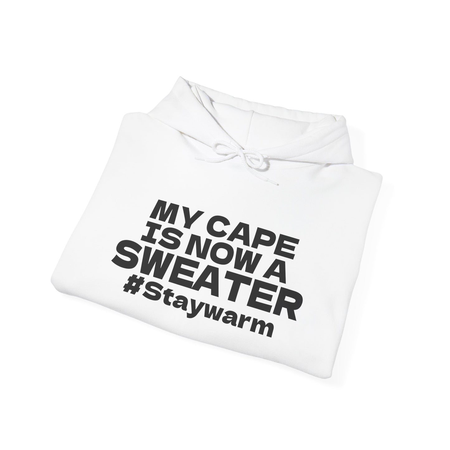 My Cape Is Now A Sweater Hoodie | Myles Print | Krafty As a Mother