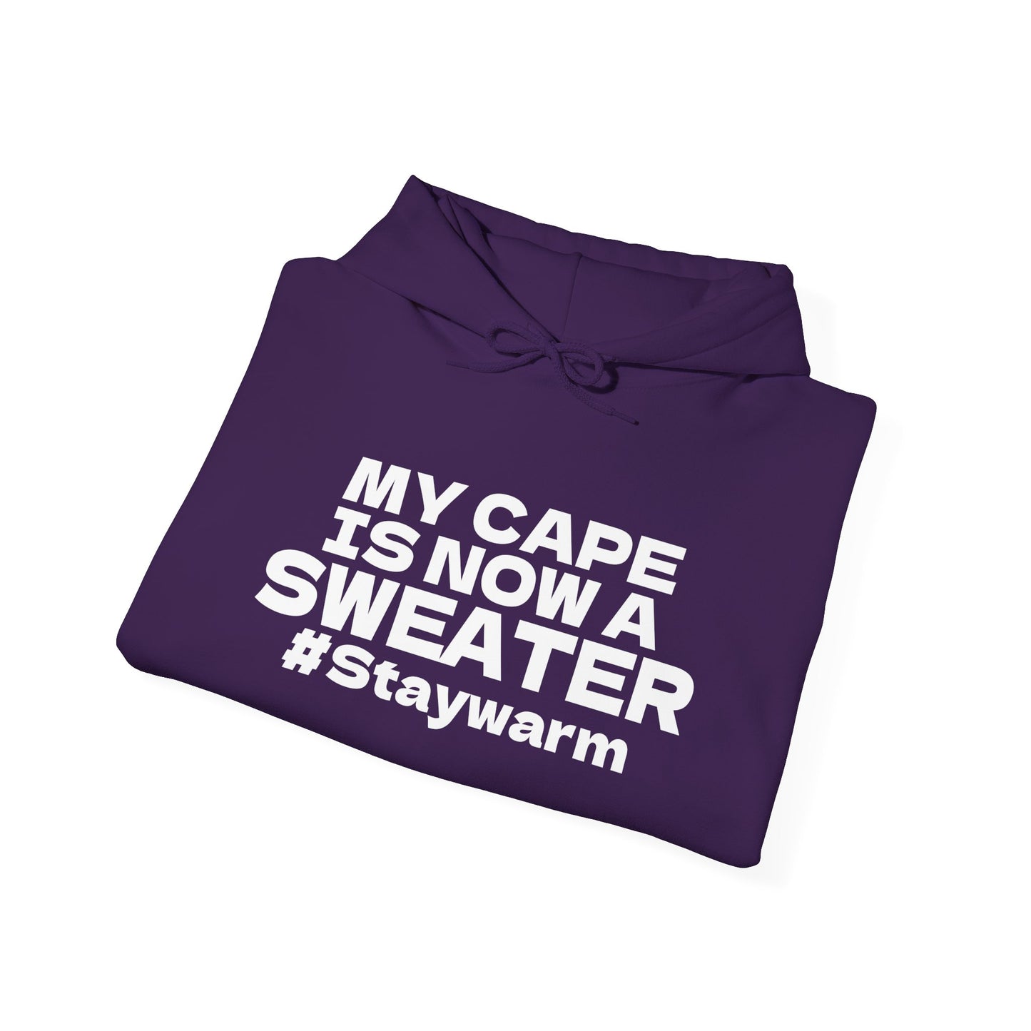 My Cape Is Now A Sweater Hoodie | Myles Print | Krafty As a Mother