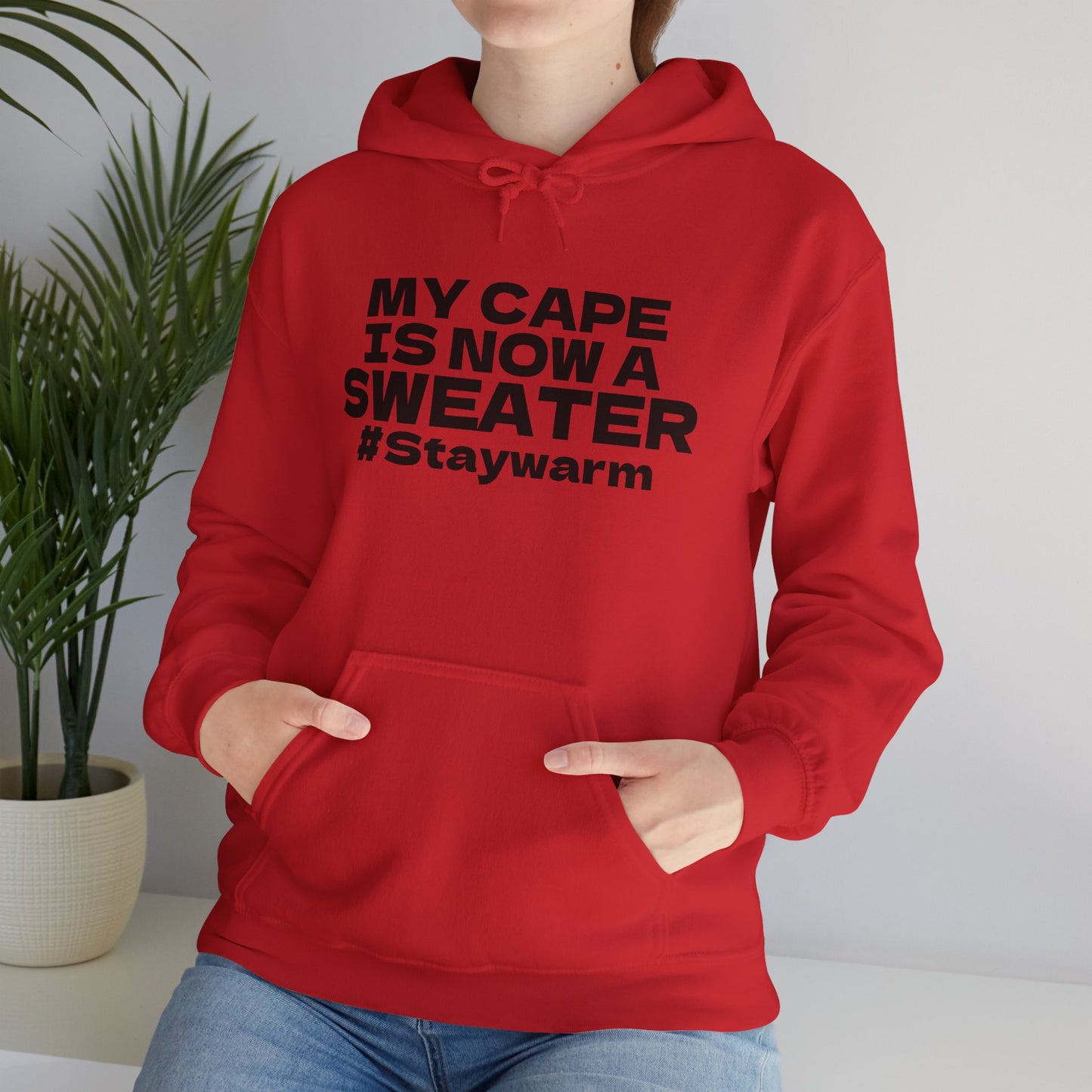 My Cape Is Now A Sweater Hoodie | Myles Print | Krafty As a Mother