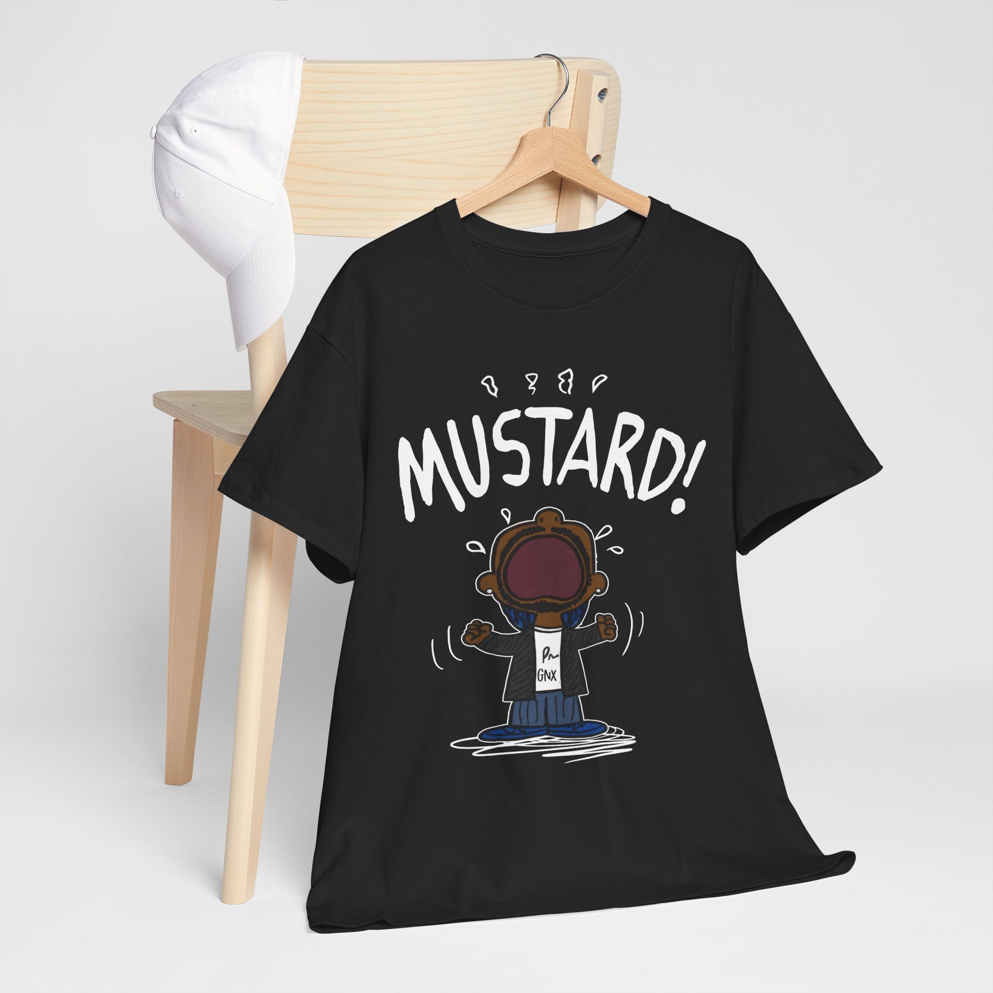 Kendrick Lamar Mustard GNX Meme Shirt Black | Myles Print