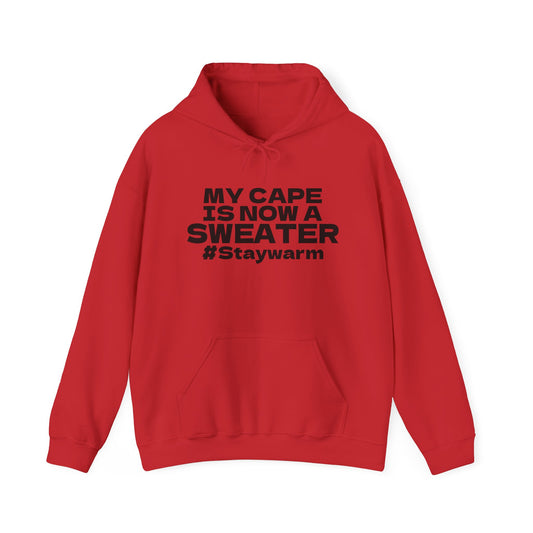 My Cape Is Now A Sweater Hoodie | Myles Print | Krafty As a Mother