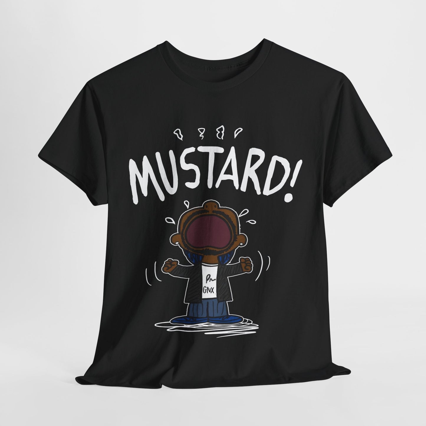 Kendrick Lamar Mustard GNX Meme Shirt Black | Myles Print