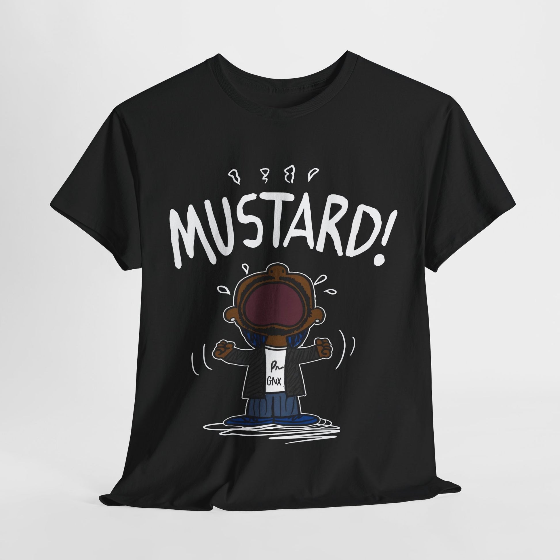 Kendrick Lamar Mustard GNX Meme Shirt Black | Myles Print