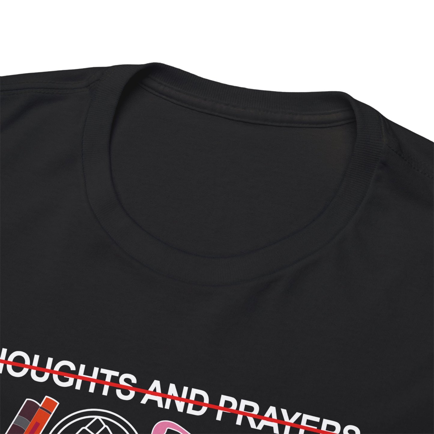 Thoughts and Prayers, No, VOTE! T-Shirt | Myles Print