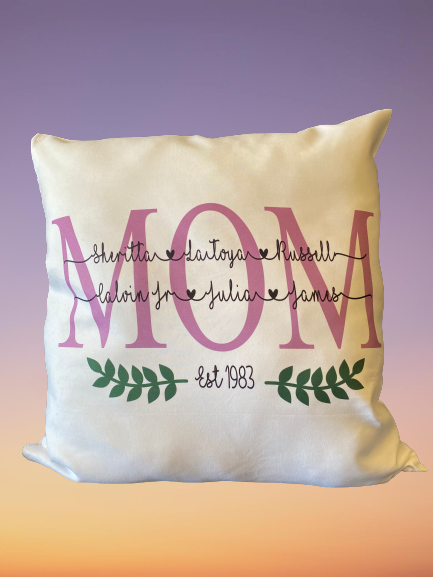 Mother's Day Custom Pillow  | Myles Print