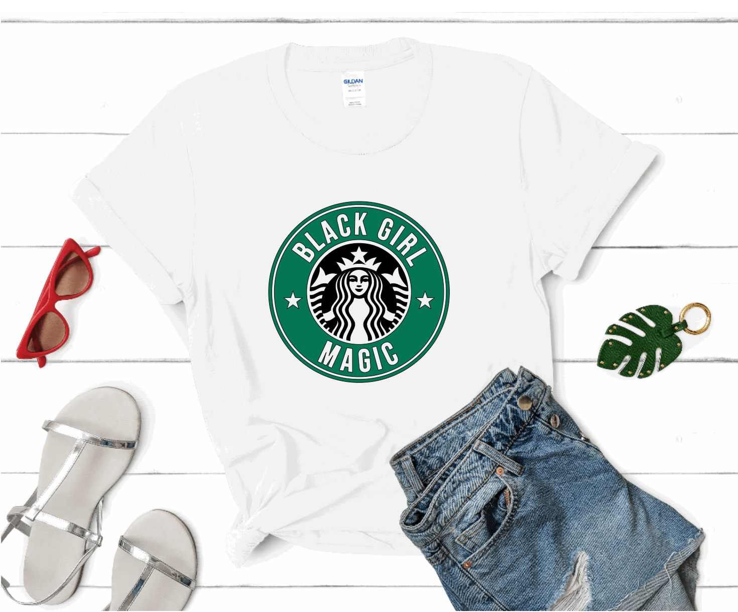 Black Girl Magic Starbucks Inspired | Myles Print