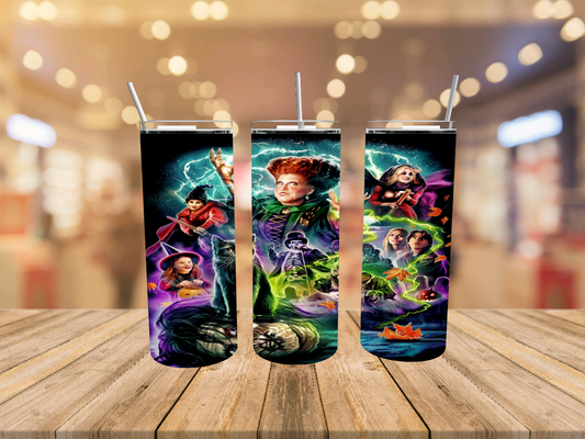 Hocus Pocus Glow In The Dark Tumbler | Myles Print