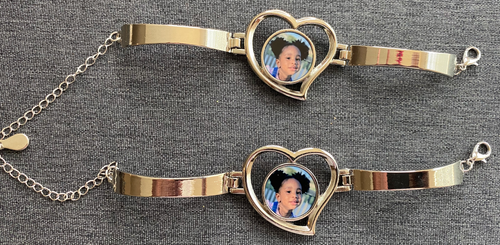 Custom Heart Shaped Bracelet | Myles Print