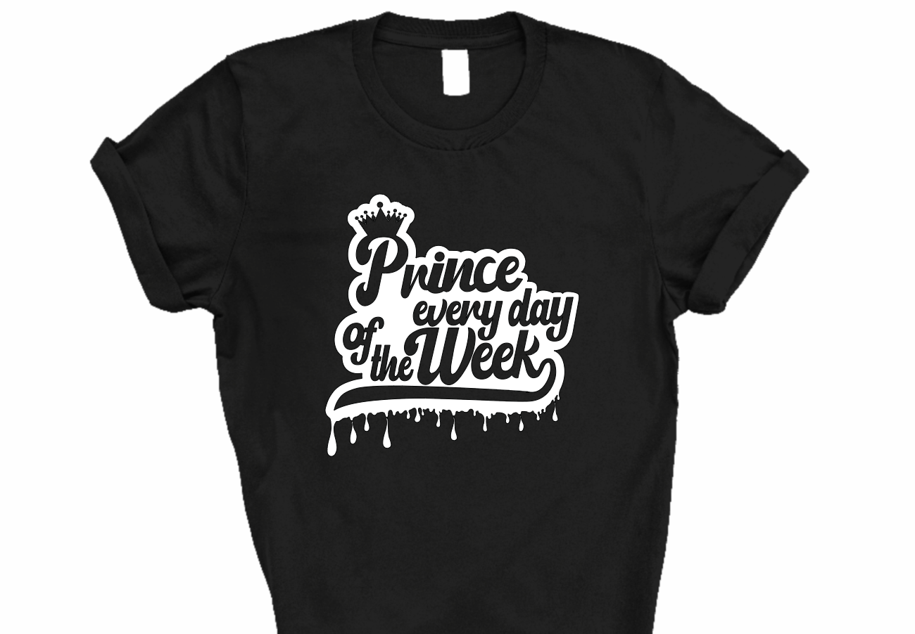 Prince Everyday of the Week Shirt | Myles Print