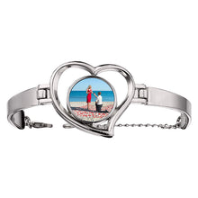 Load image into Gallery viewer, Custom Heart Shaped Bracelet | Myles Print
