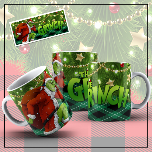 The Grinch Santa Suit Mug | Myles Print